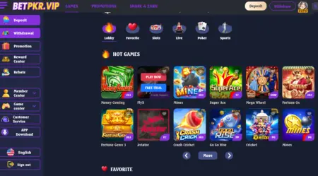 BETPKR Game